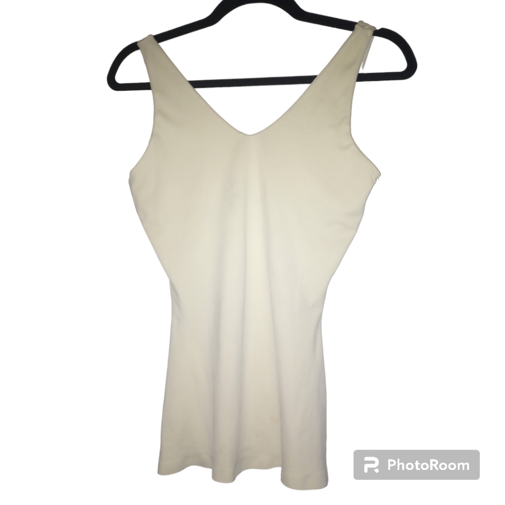 Women's white tank top size Large